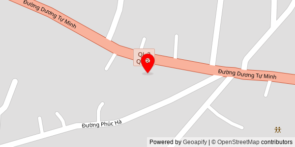 Map location for Phở hiền quán