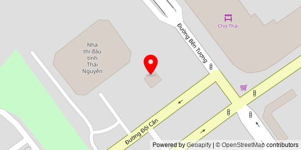 Map location for Phở Lý Quốc Sư Thái Nguyên