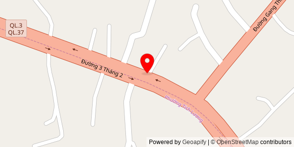 Map location for Phở Mộc (Phở-Cafe Sáng)