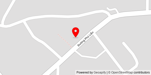 Map location for Phở nhúng Quân say