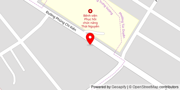 Map location for Phở Sơn Thổ