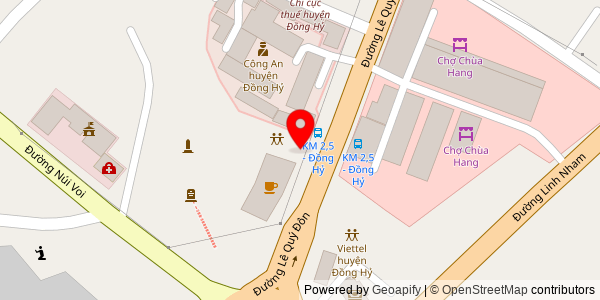 Map location for Quán Phở Bà Hòa