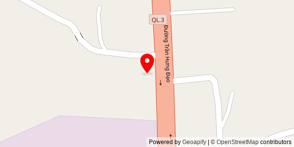 Map location for Quán phở Hà Thiết