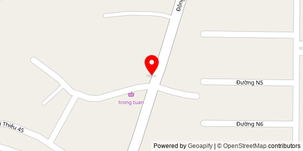 Map location for Phương Nhung 3