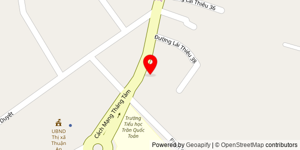 Map location for Quán Phở Lài