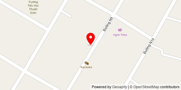 Map location for Vựa Mía Miền Tây