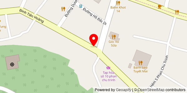 Map location for Good Morning Vietnam
