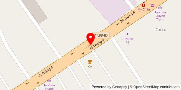 Map location for Phở Khoái