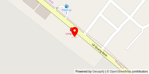 Map location for Phở Sướng Vũng Tàu