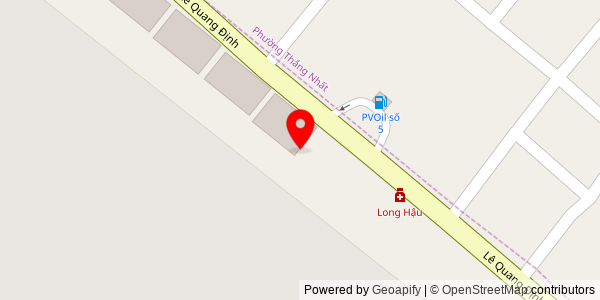 Map location for Phở TÀI Nam Định